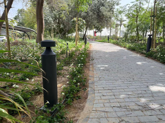 Aluminium-Gießlampen für den Garten
