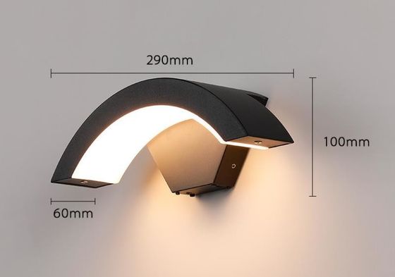 Wasserdichte Außenwandlampe Sconce Modern für Villa-Hausbeleuchtung
