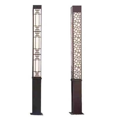 Die Casting Aluminium Outdoor LED Gartenlicht 2835 6500K Manipulationssicher