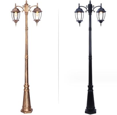Moderne Aluminium-LED-Lampen für den Garten