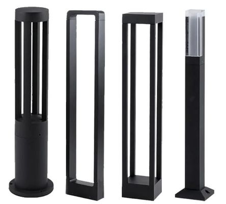 Aluminium-Bollard-LED-Landschaftsbeleuchtung IP65 wasserdicht für den Außengarten