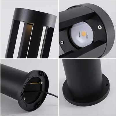 Aluminium-Bollard-LED-Landschaftsbeleuchtung IP65 wasserdicht für den Außengarten